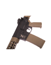 Delta Armory AR15 KeyMod Charlie includes mid‑cap 120 BB magazine in tan