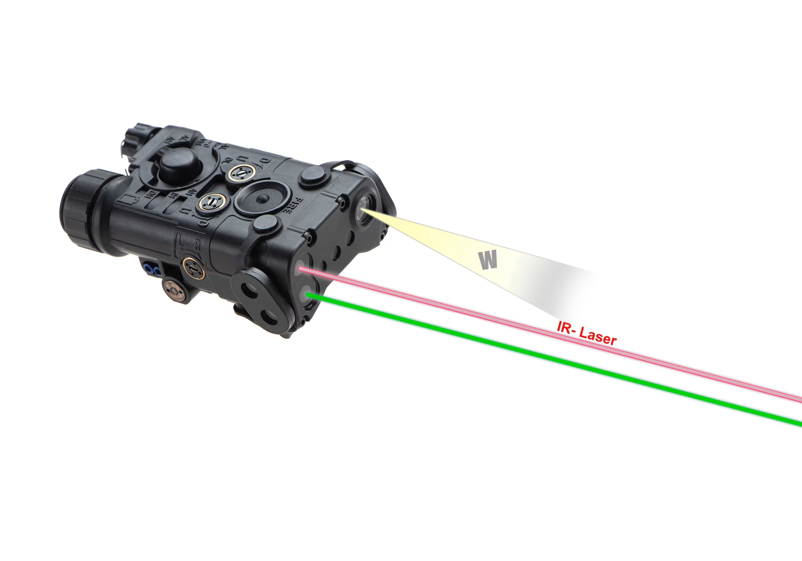 L3 NGAL Illuminator / Modulo Laser Verde + IR (Black)