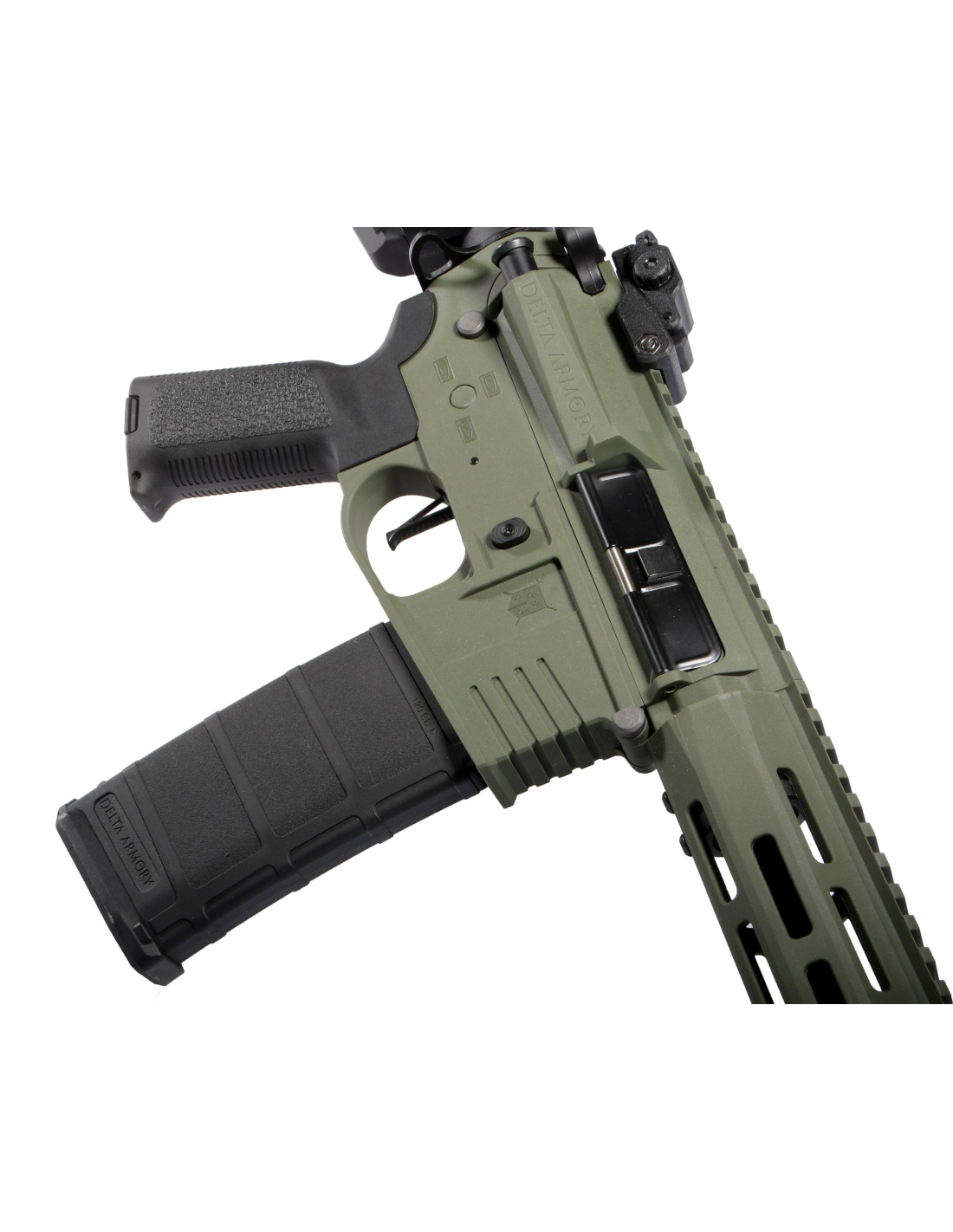 Delta Armory AR15 SilentOps Charlie 10″ Olive