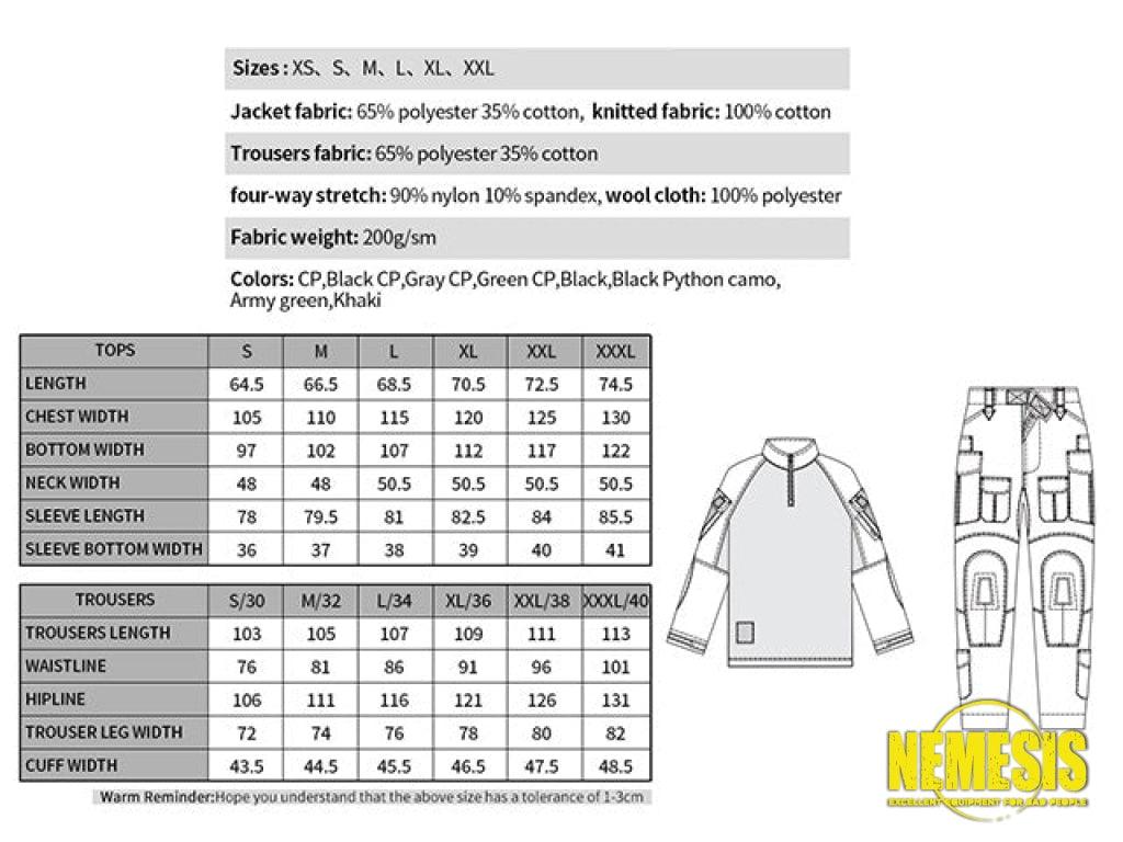 Army Combat Uniform - Multicam Abbigliamento Personale