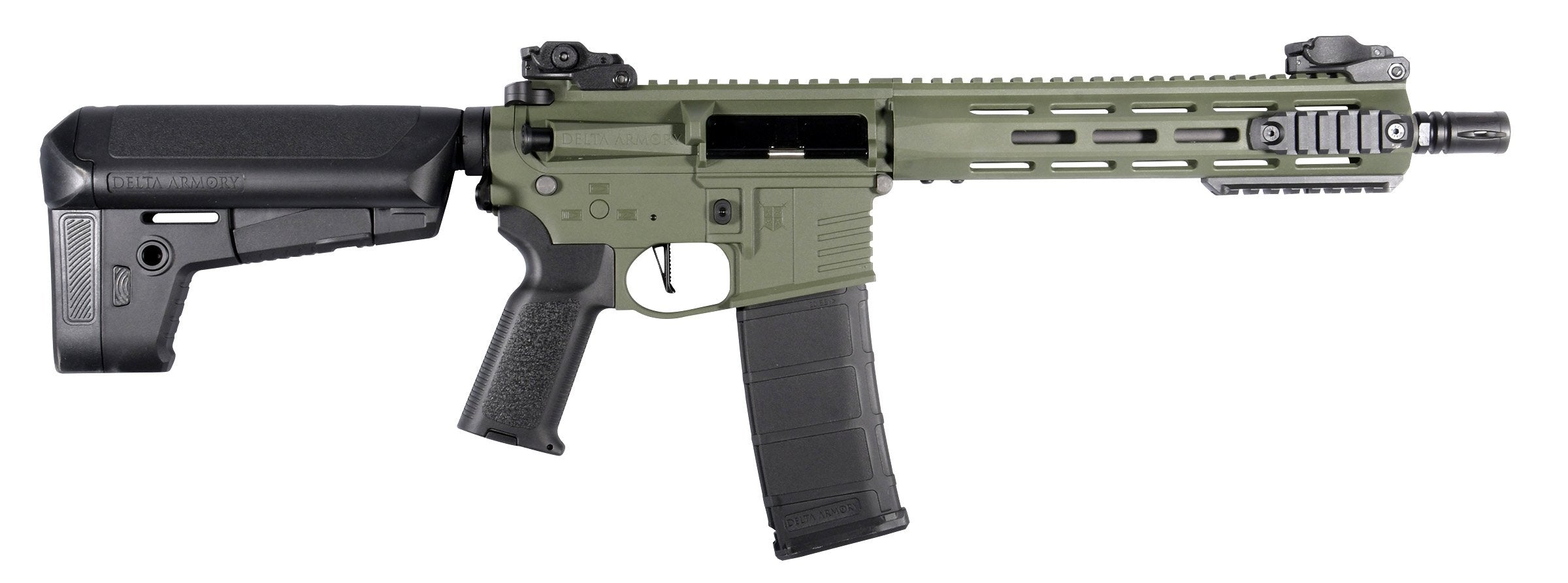 Delta Armory AR15 Charlie 10″ Olive