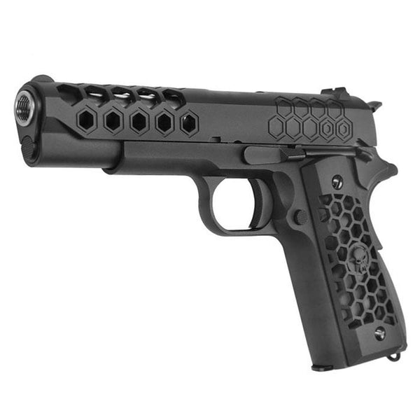 Pistola Airsoft M1911 Hex Cut Full Metal GBB | WE-Tech