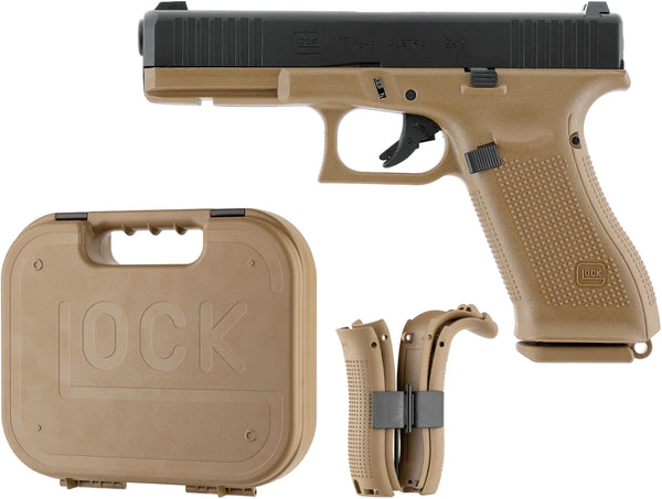 Glock 17 Gen 5 "French Edition" GBB - Replica Gas Blowback Edizione Limitata con valigetta originale e guancette