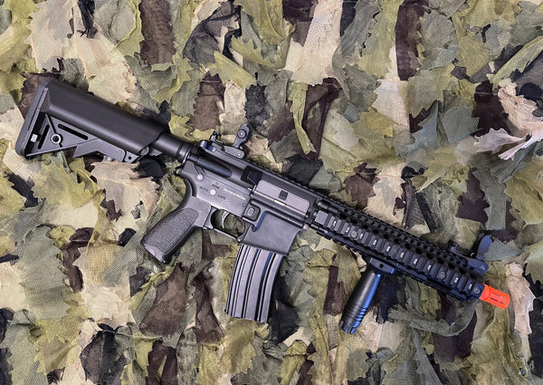 Fucile Elettrico Recon Series Mk18 Mod1 10.8" Black Full Metal Evolution Airsoft (ea-ec16ar)