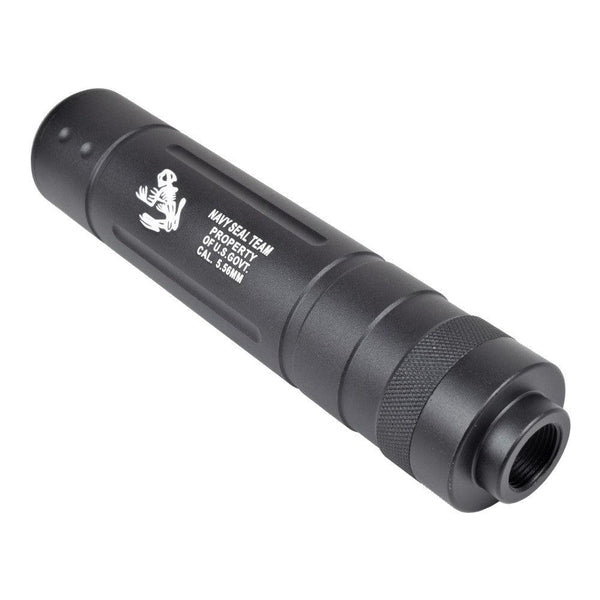 Silenziatore softair Navy Seal Style CCW CYMA HY-147A lunghezza 145mm