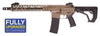 Delta Armory Freya R15 Skeleton 13-inch Tan Airsoft Gun Replica - Sleek black design with skeletonized receiver and 13-inch barrel