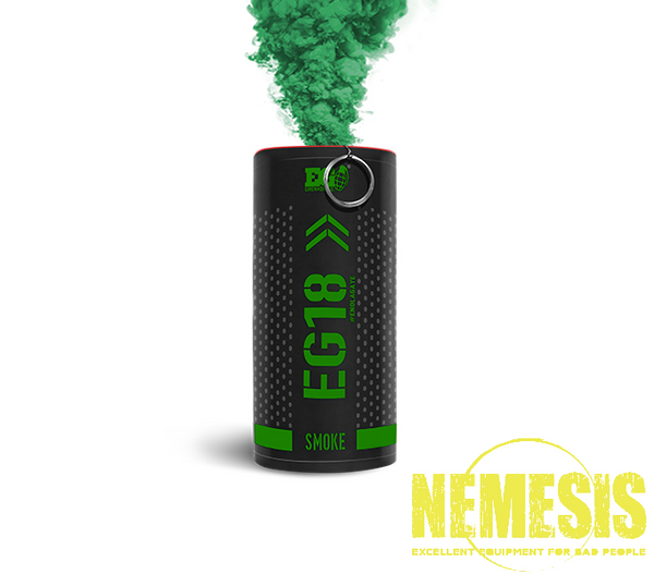 EG18 ASSAULT SMOKE GRENADE - VERDE