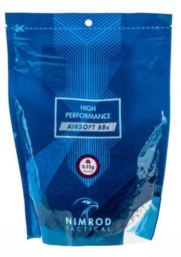 Pallini Nimrod 0.32g Bianchi - Alte Prestazioni Non Biodegradabili