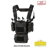 Training Mini Rig T.m.r. (Vari Colori) Multicam Black Tactical Vest