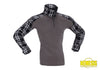 Flannel Combat Shirt Vari Colori Black / S Abbigliamento Personale