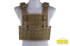 Light Laser-Cut Tactical Vest - Tan