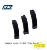 Magazine Scorpion Evo 3 A1 75Rds 3-Pack Caricatori