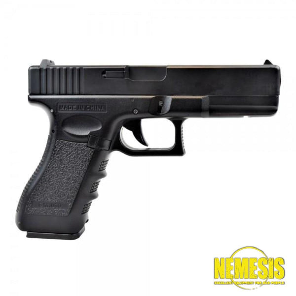 Pistola Elettrica Glock C18 Nera Pistola Elettrica