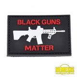 Pvc Patch Black Guns Matter Patch