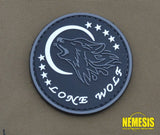 Pvc Patch Lone Wolf Patch