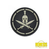 Pvc Patch Spartan Jolly Roger Patch