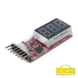 Simple Voltage Display 1-6S Lipo Meter Batteria