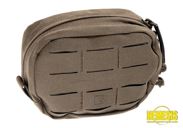 Small Horizontal Utility Pouch Lc (Vari Colori) Ral 7013 Tattici E Buffetteria