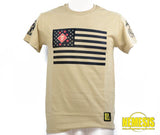 T-Shirt Marsoc Usa Flag Socom Tan S Abbigliamento Personale