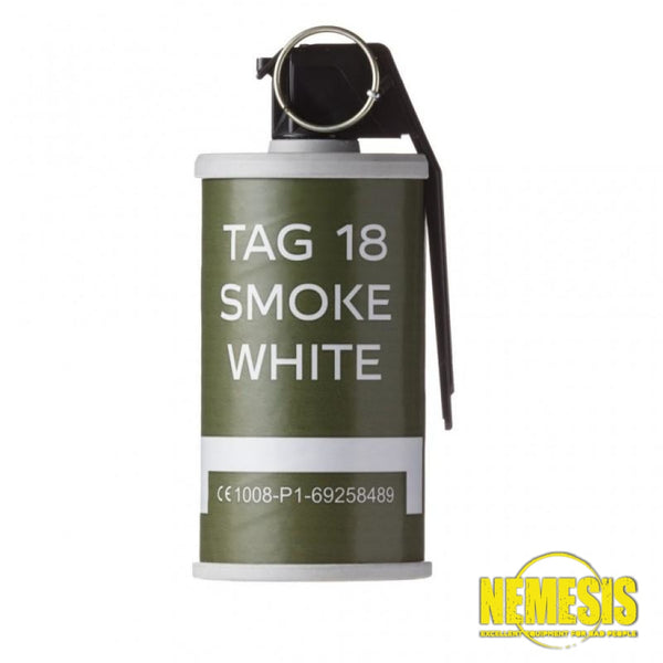 Tag-18 Fumogena - Bianco Granate