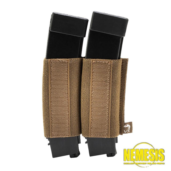 Vx Portacaricatori Doppio Per Smg Coyote Tattici E Buffetteria